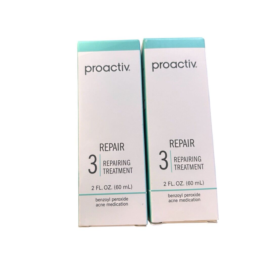 Lot Of 2 Proactiv 2oz Repairing Treatment Proactive Step 3 Repair New Exp. 1/28